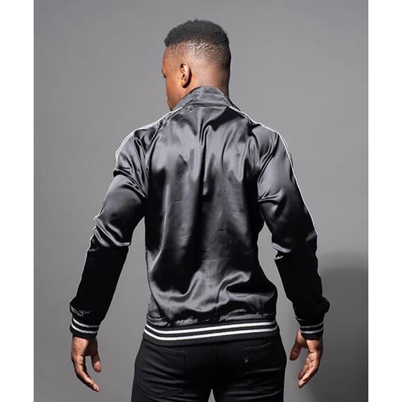 Andrew Christian Squad Satin Jacket Size L. Limited Edition Style NWT - Picture 2 of 8